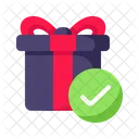 Gift Box Tick  Icône