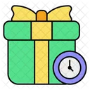 Gift box time  Icon