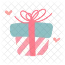 Valentines Gift Box Icon