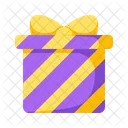 Gift Box Wrapped  Icon