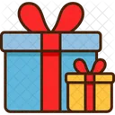 Chinese New Year Gift Boxes Icon