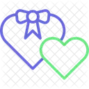 Gift Boxes Heart Gifts Heart Shaped Icon