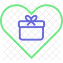 Gift Boxes Heart Gifts Heart Shaped Icon