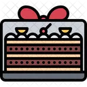 Gift Cake Cake Pie Icon
