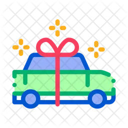 Gift Car  Icon