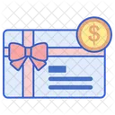 Gift Card Shopping Card Discount Card Icon