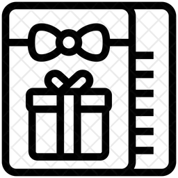 기프트 카드  아이콘