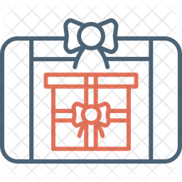 Gift Card Icon - Download in Dualtone Style