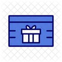 Gift Card  Icon