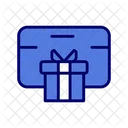 Gift Card Black Friday Card Icon