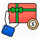 Gift Card Present Card Gift Certificate Icon