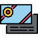 Gift Card Voucher Invitation Icon