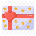 Valentine Gift Card Gift Card Gift Voucher Icon