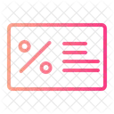 Gift Card Commerce Voucher Icon