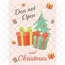 Dont Open Gift Icon