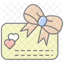 Gift Card Lineal Color Icon Icon