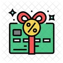 Gift Card Voucher  Icon