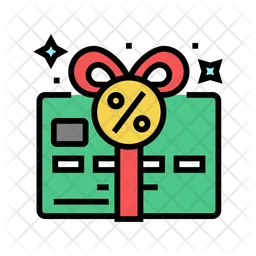 Gift Card Voucher  Icon