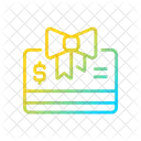 Gift Cards Card Ribbon Icon