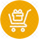 Gift Box Cart Icon
