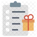 Gift Checklist Gift List Checklist Icon