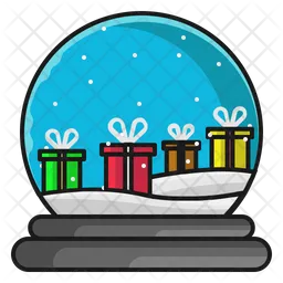 Gift crystal ball  Icon