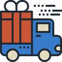 Gift Delivery Shipping Icon
