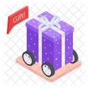 Gift Shipping Gift Delivery Gift Box Icon