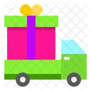 Gift Delivery Delivery Truck Delivery Service Icon
