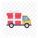 Gift Delivery Transport Delivery Truck Icon