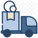 Delivery Gift Truck Icon
