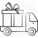 Gift Delivery Box Icon