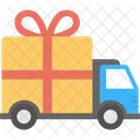 Gift Delivery Van Icon