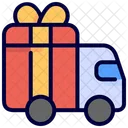 Car Delivery Gift Icon
