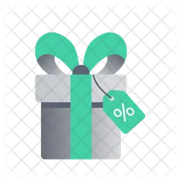 Gift Discount  Icon