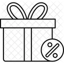 Discount Gift Offer Icon