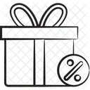 Discount Gift Offer Icon