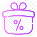 Gift Sale Percentage Icon