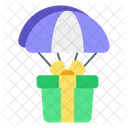 Gift Flying Fly Travel Icon