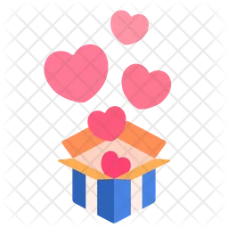 Gift heart  Icon