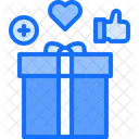 Gift Heart Box  Icon