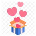 Gift heart  Icon