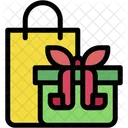 Gift Present Shopping Bag Icon