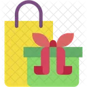 Gift Present Shopping Bag Icon