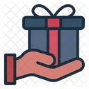 Gift Box Sale Icon