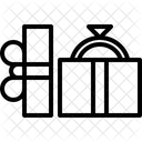 Gift Wrap Ring Icon
