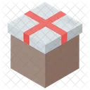 Parcel Delivery Box Gift Box Icon