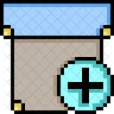 Gift Plus Pixelart Icon