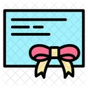 Gift Letter  Icon
