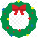 Christmas Wreath Wreath Garland Icon